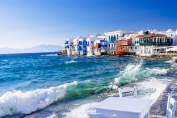 Mykonos Restaurant am Strand