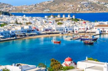 Hafen von Mykonos