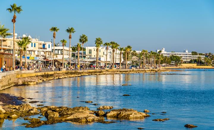 Blick auf Paphos