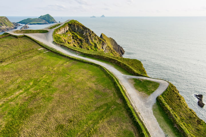 Kerry Cliffs in Irland