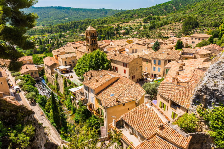 Bergdorf in Provence-Alpes-Côte d'Azur