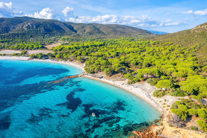 Palombaggia Strand auf Korsika