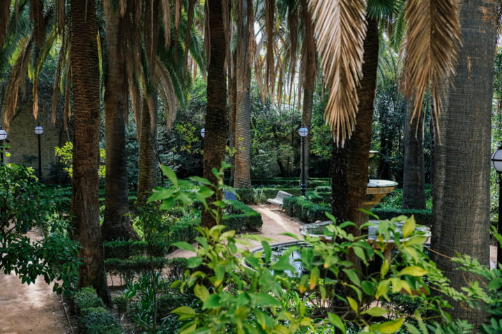 Der Park Carmen de los Mártires