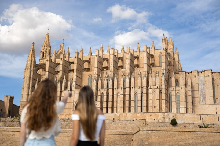Blick auf Palma, Mallorca