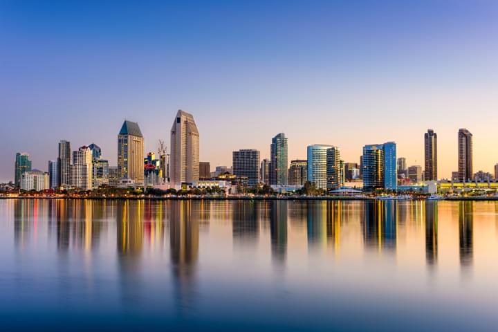 Blick auf San Diego