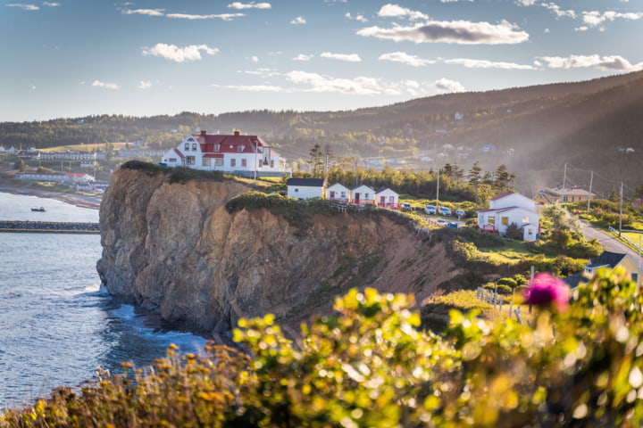 Steilküste in Tadoussac