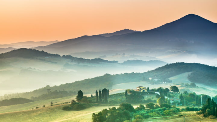 Toskanische Landschaft