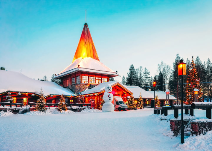 Rovaniemi, die „offizielle Heimat des Weihnachtsmanns"