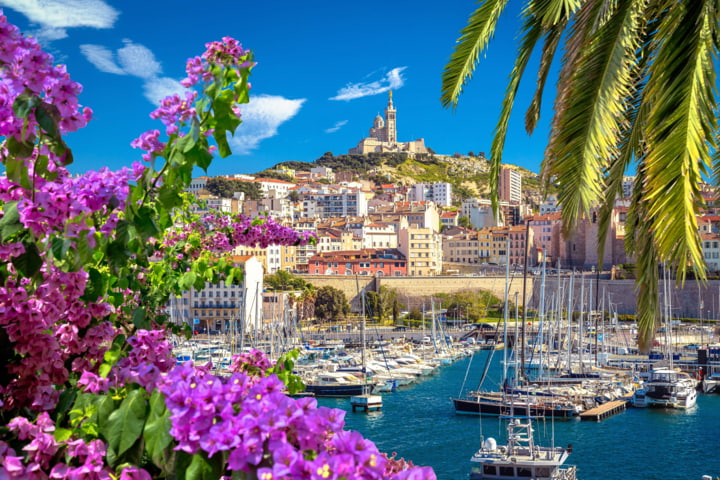 Hafen in Marseille