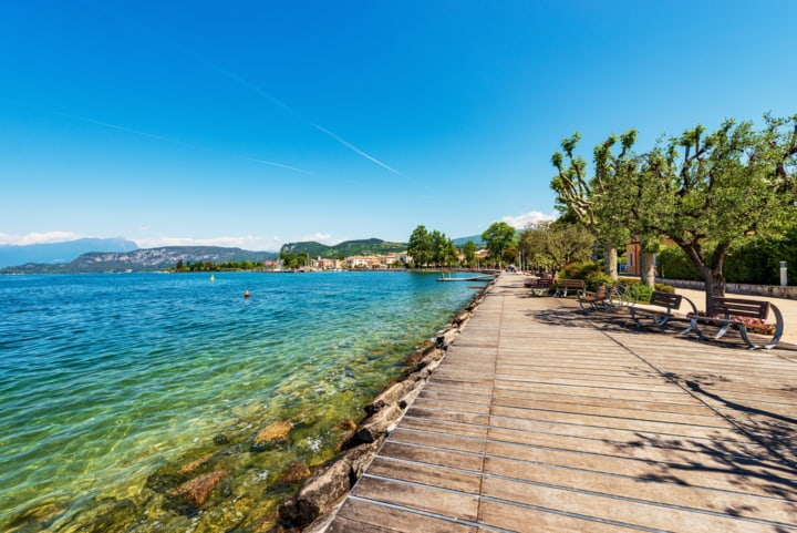 Seepromenade am Gardasee